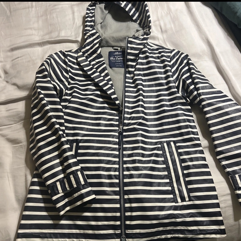 Women's Striped Hooded Jacket